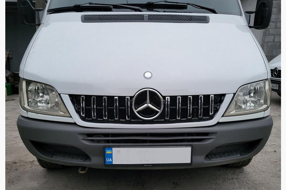 Mercedes Sprinter W901/902/903/904/905 1995–2006 GT Panamericana etumaski Chrome Eco (CDI, 2002-2006) Image