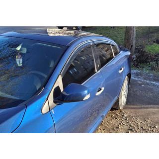 Ikkunatuuliohjaimet kromilistalla (4 kpl, Niken)