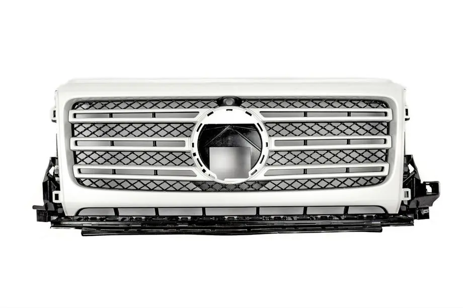 Mercedes G-Class W463 2018–2024 Jäähdyttimen säleikkö (Valkoinen, Alkuperäinen) Image