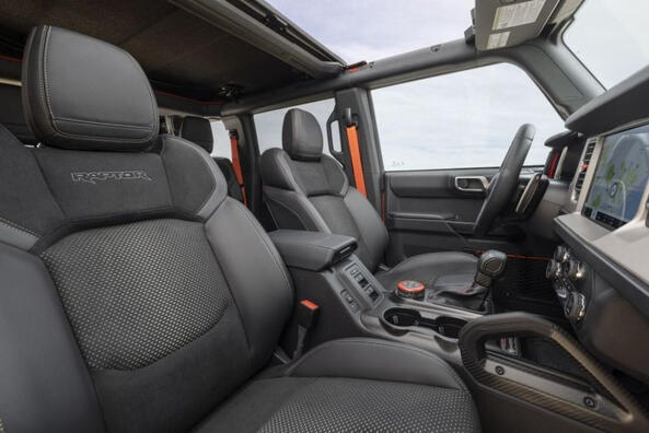 Ford Bronco Raptor: tekniset tiedot, maavara, kulutus ja varusteet Kuva 7