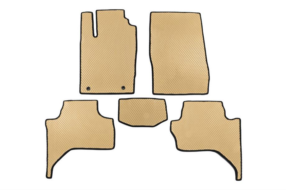 Mitsubishi L200 2015–2024 EVA-auton matot (Long base, Beige) Image