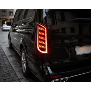 Takavalot Black (Vito, 2 kpl) Mercedes Vito/V-class W447 2014– kuva 2