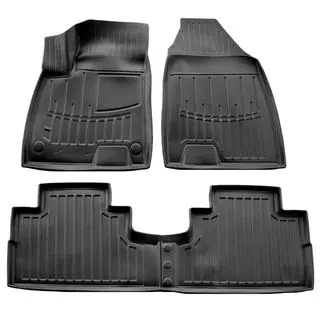 Stingray 3D kumimatot matkustamoon (4 kpl)