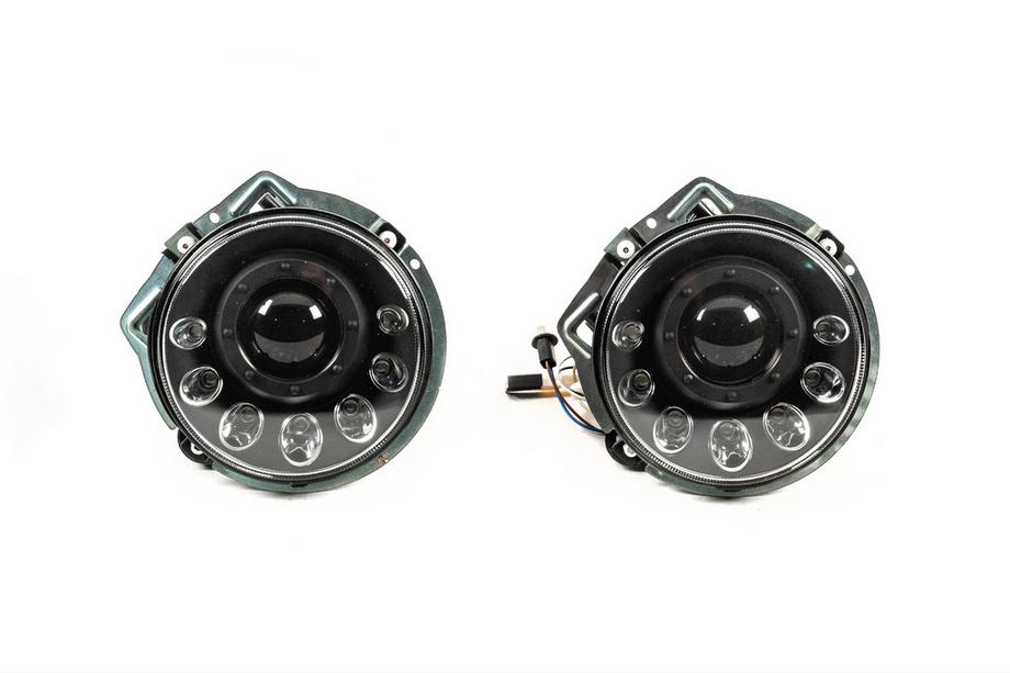 Mercedes G class W463 1990–2018 Etuajovalot Manor Black LED (2006-2017) Image