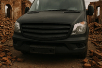 Mercedes Sprinter W906 2006–2018 Exclusive etusäleikkö 2013-2018 (maalattavaksi) kuva 1