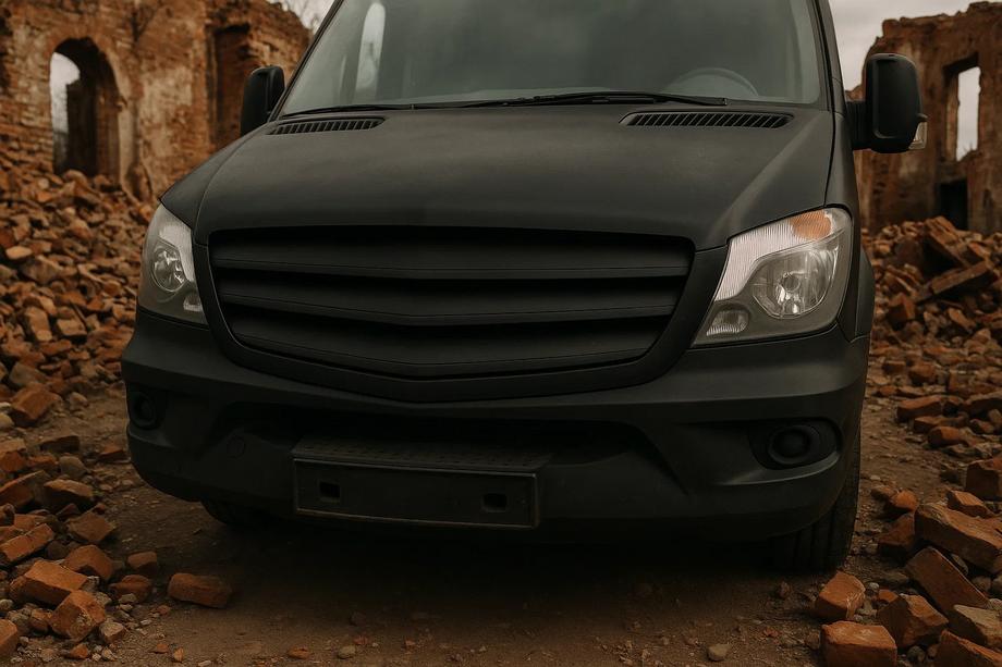 Mercedes Sprinter W906 2006–2018 Exclusive etusäleikkö 2013-2018 (maalattavaksi) Image