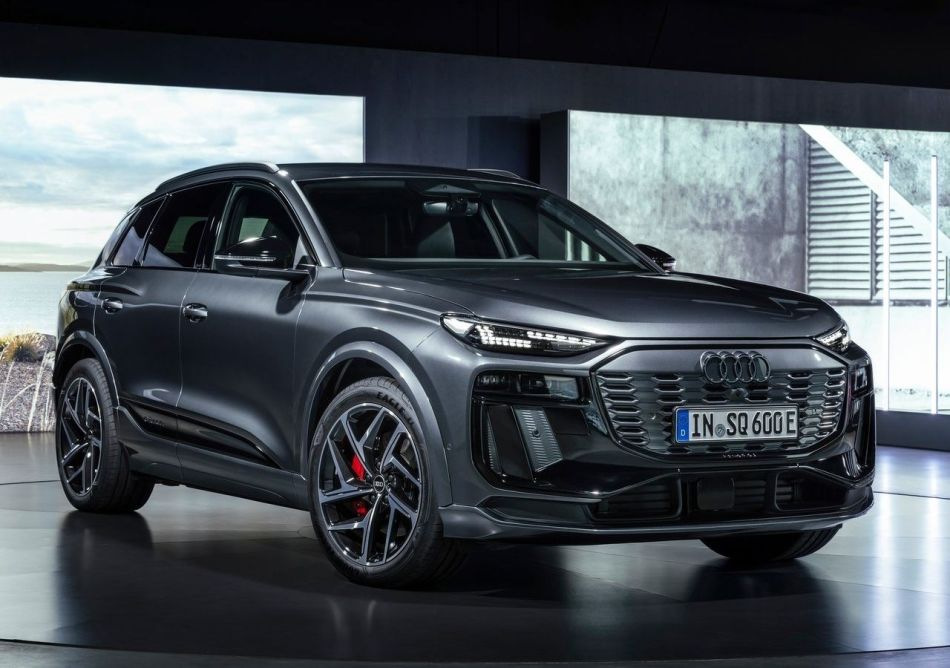 Koeajo: uusi sähköinen crossover Audi SQ6 e-tron 2024