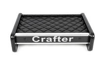 Volkswagen Crafter 2016– Kojelaudan hylly (musta, mustalla tikkauksella) kuva 1