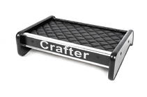 Volkswagen Crafter 2016– Kojelaudan hylly (musta, mustalla tikkauksella) kuva 3