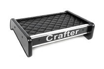 Volkswagen Crafter 2016– Kojelaudan hylly (musta, mustalla tikkauksella) kuva 2