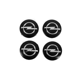 Vanteiden keskiökapselit 55/43 mm op5543b (mustat, 4 kpl) kuva 2
