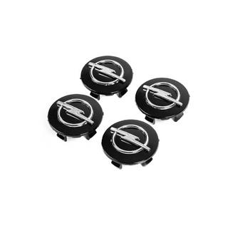 Vanteiden keskiökapselit 55/43 mm op5543b (mustat, 4 kpl) kuva 1