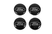 Ford Vanteen keskiökapselit 53/51 mm mustat frd5351b (4 kpl) kuva 1