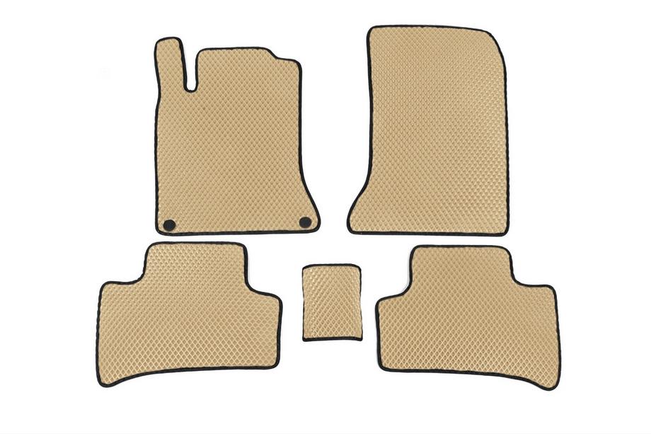 Mercedes B-sarja W246 2011–2018 EVA-mattosarja (2014-2018, Electric, Beige) Image