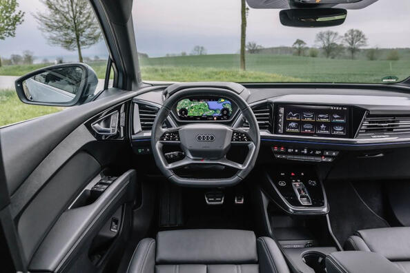 Audi Q4 Sportback e-tron -koeajo: tyylikäs sähköinen crossover Kuva 5