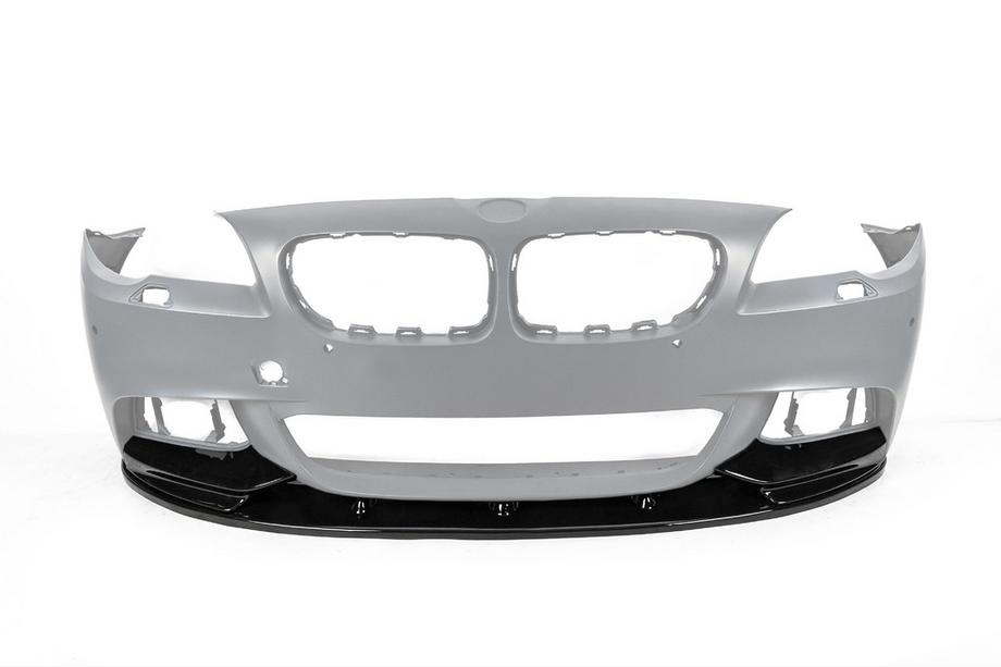 BMW 5-sarja F10/F11 2010–2016 Etupuskurin lippa DPT Lip V-2 (M-Performance, kiiltävän musta) Kuva 3
