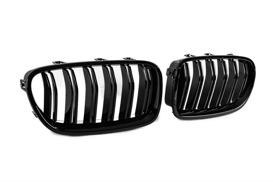 BMW 5-sarja F10/F11 2010–2016 Munuaissäleiköt M-Look (kiiltävän musta) Kuva 4