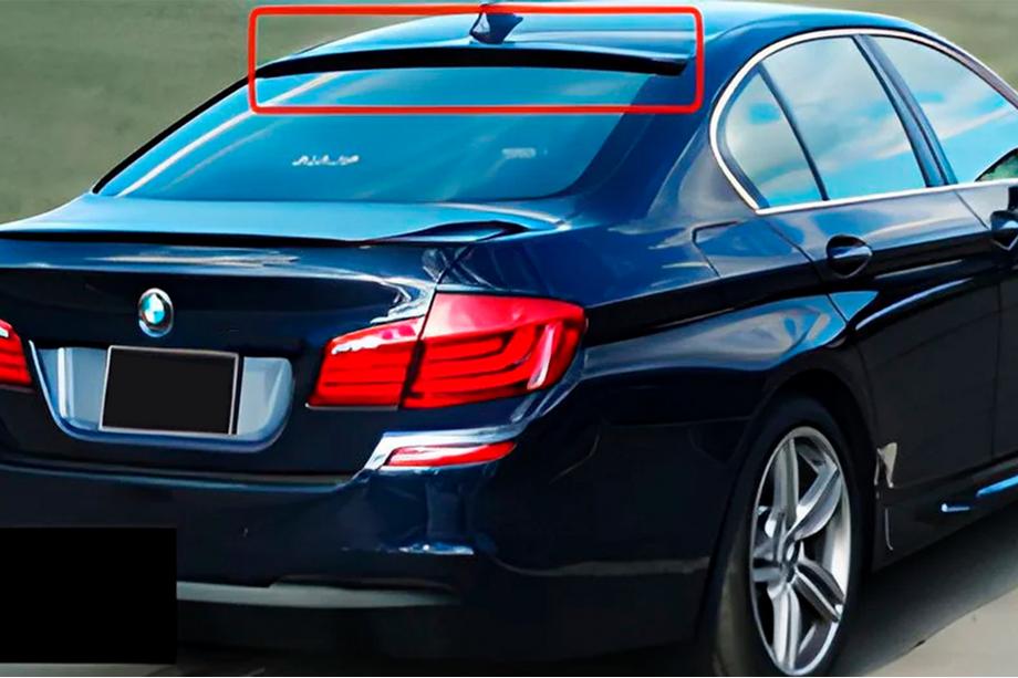 BMW 5-sarja F10/F11 2010–2016 DPT-spoileri (F10, kiiltävä musta) Image