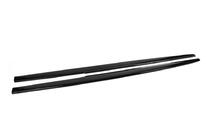 BMW 5-sarja F10/F11 2010–2016 DPT V-1 helmalevikkeet (M-Sport/M5 helmoihin, kiiltävä musta) kuva 11