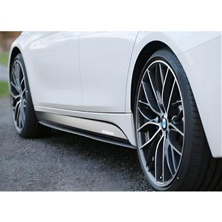 DPT V-1 helmalevikkeet (M-Sport/M5 helmoihin, kiiltävä musta) BMW 5-sarja F10/F11 2010–2016 kuva 2