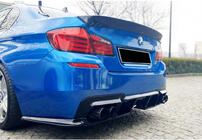BMW 5-sarja F10/F11 2010–2016 Takadiffuusori DPT V-1 (M-Performance, kiiltävän musta) kuva 6