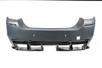 BMW 5-sarja F10/F11 2010–2016 Takadiffuusori DPT V-1 (M-Performance, kiiltävän musta) kuva 3