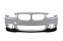 BMW 5-sarja F10/F11 2010–2016 Etupuskurin lip spoiler DPT Lip V-3 (M-Performance, kiiltävä musta) kuva 2