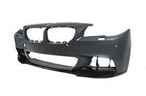 BMW 5-sarja F10/F11 2010–2016 Etupuskurin lip spoiler DPT Lip V-3 (M-Performance, kiiltävä musta) kuva 13