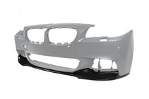 BMW 5-sarja F10/F11 2010–2016 Etupuskurin lip spoiler DPT Lip V-3 (M-Performance, kiiltävä musta) kuva 10