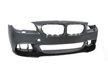 BMW 5-sarja F10/F11 2010–2016 Etupuskurin lip spoiler DPT Lip V-3 (M-Performance, kiiltävä musta) kuva 14