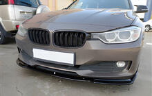 BMW 3-sarja F30/F31 2012–2019 DPT Lip etupuskurin lipa vakioverioon (2015-2018, kiiltävä musta) kuva 3
