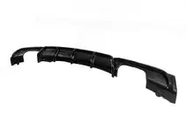 BMW 3-sarja F30/F31 2012–2019 Taka diffuusori DPT V-2 (M Performance, kiiltävä musta) kuva 3