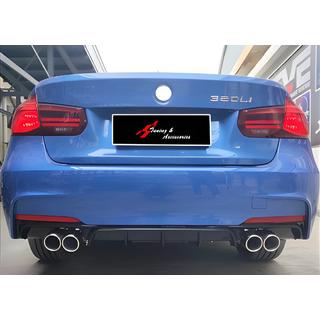 Taka diffuusori DPT V-2 (M Performance, kiiltävä musta) BMW 3-sarja F30/F31 2012–2019 kuva 1