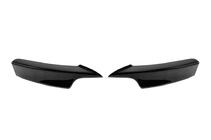BMW 3-sarja F30/F31 2012–2019 Etupuskurin lipa DPT Flap (M-Performance, kiiltävän musta) kuva 2