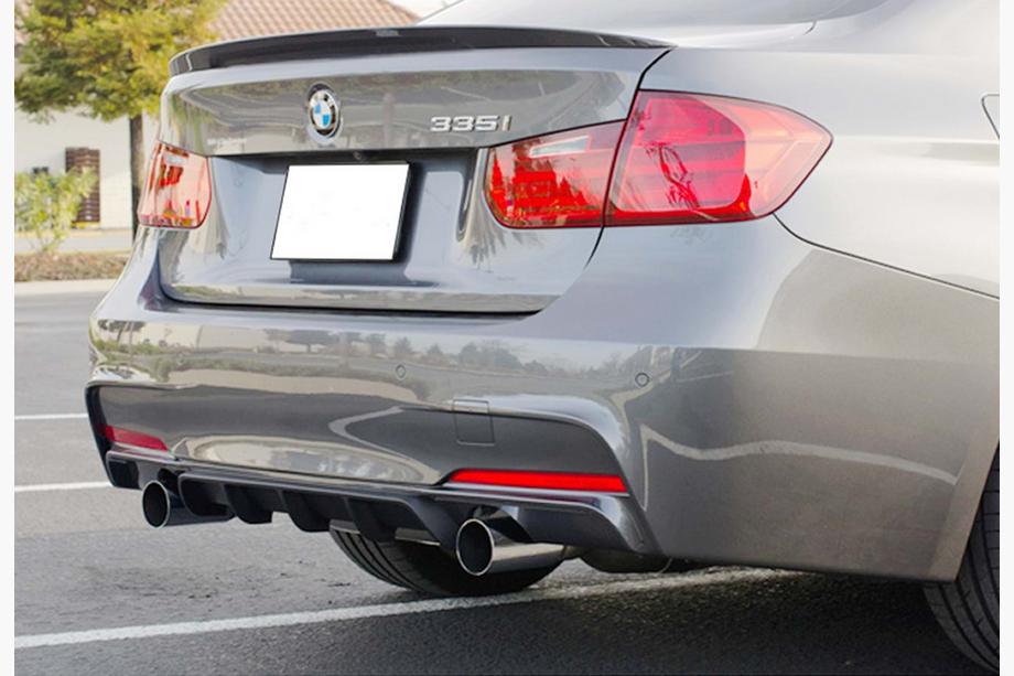 BMW 3-sarja F30/F31 2012–2019 Takadiffuusori DPT V-4 (M Performance, kiiltävä musta) Image