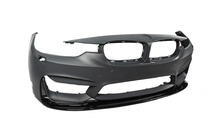 BMW 3-sarja F30/F31 2012–2019 DPT Lip V-1 etupuskurin lip spoileri (M3, kiiltävä musta) kuva 13