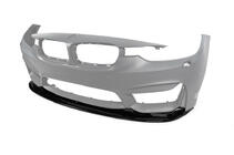 BMW 3-sarja F30/F31 2012–2019 DPT Lip V-1 etupuskurin lip spoileri (M3, kiiltävä musta) kuva 2