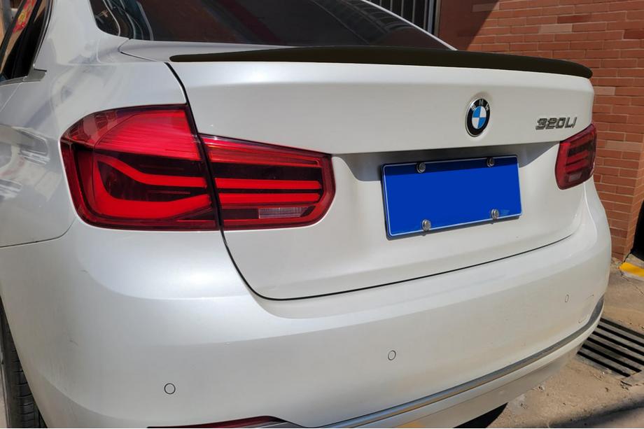 BMW 3-sarja F30/F31 2012–2019 M3-Style spoileri (F30/F80, kiiltävä musta) Image