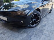 BMW 3-sarja F30/F31 2012–2019 DPT V-1 kynnyslistat (M-Sport helmoihin, kiiltävä musta) kuva 7