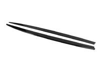 BMW 3-sarja F30/F31 2012–2019 DPT V-1 kynnyslistat (M-Sport helmoihin, kiiltävä musta) kuva 4
