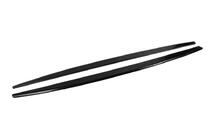 BMW 3-sarja F30/F31 2012–2019 DPT V-1 kynnyslistat (M-Sport helmoihin, kiiltävä musta) kuva 3