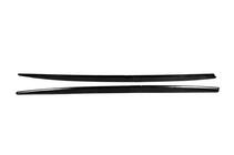 BMW 3-sarja F30/F31 2012–2019 DPT V-1 kynnyslistat (M-Sport helmoihin, kiiltävä musta) kuva 5