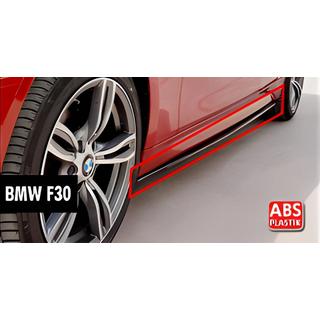 DPT V-1 kynnyslistat (M-Sport helmoihin, kiiltävä musta) BMW 3-sarja F30/F31 2012–2019 kuva 1