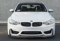 BMW 3-sarja F30/F31 2012–2019 DPT Lip V-2 etupuskurin lipa (M3, kiiltävän musta) kuva 1