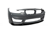 BMW 3-sarja F30/F31 2012–2019 DPT Lip V-2 etupuskurin lipa (M3, kiiltävän musta) kuva 13