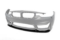 BMW 3-sarja F30/F31 2012–2019 DPT Lip V-2 etupuskurin lipa (M3, kiiltävän musta) kuva 10