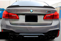 BMW 5-sarja G30/G31 2017–2023 CS-Style-spoileri (kiiltävä musta) kuva 1