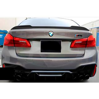 CS-Style-spoileri (kiiltävä musta) BMW 5-sarja G30/G31 2017–2023 kuva 1
