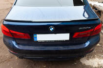 BMW 5-sarja G30/G31 2017–2023 Spoileri M4-Style (kiiltävän musta) kuva 12