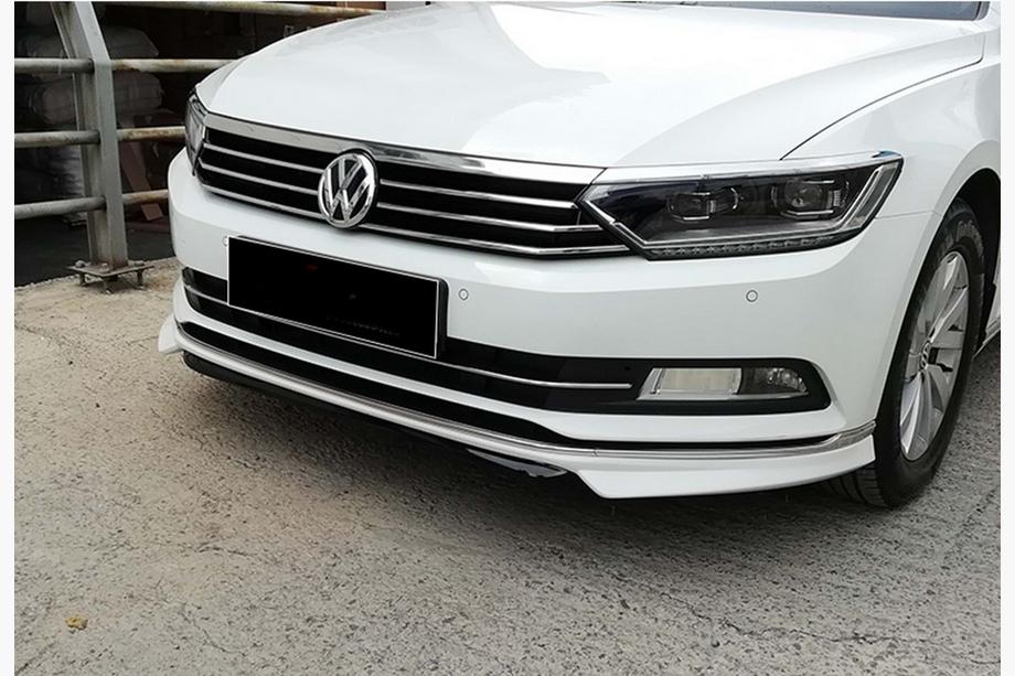 Volkswagen Passat B8 2015–2023 DPT Lip etupuskurin lipspoileri (2015-2019 EU, maalattava) Image